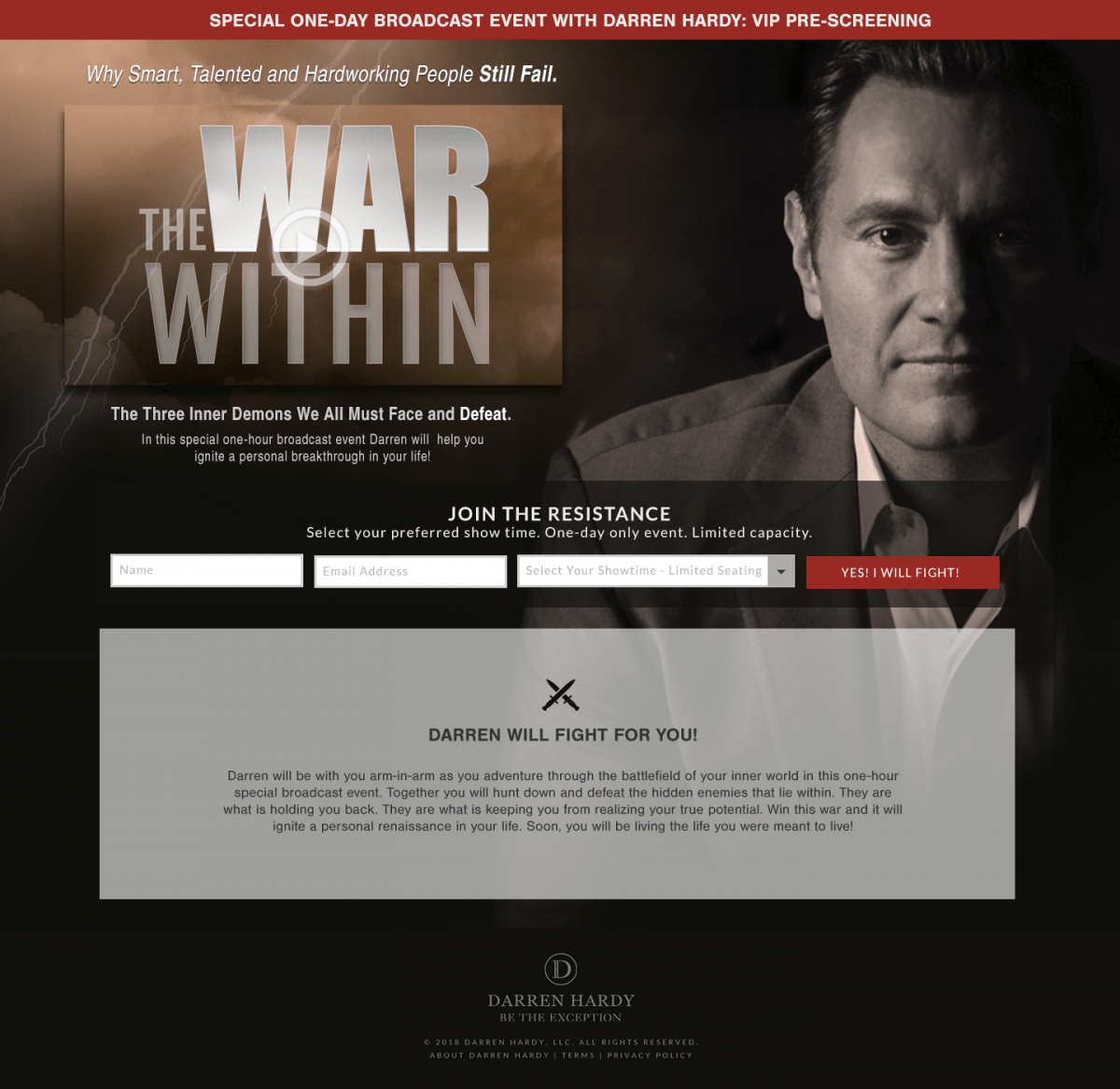 Read more about the article Darren Hardy’s War Within