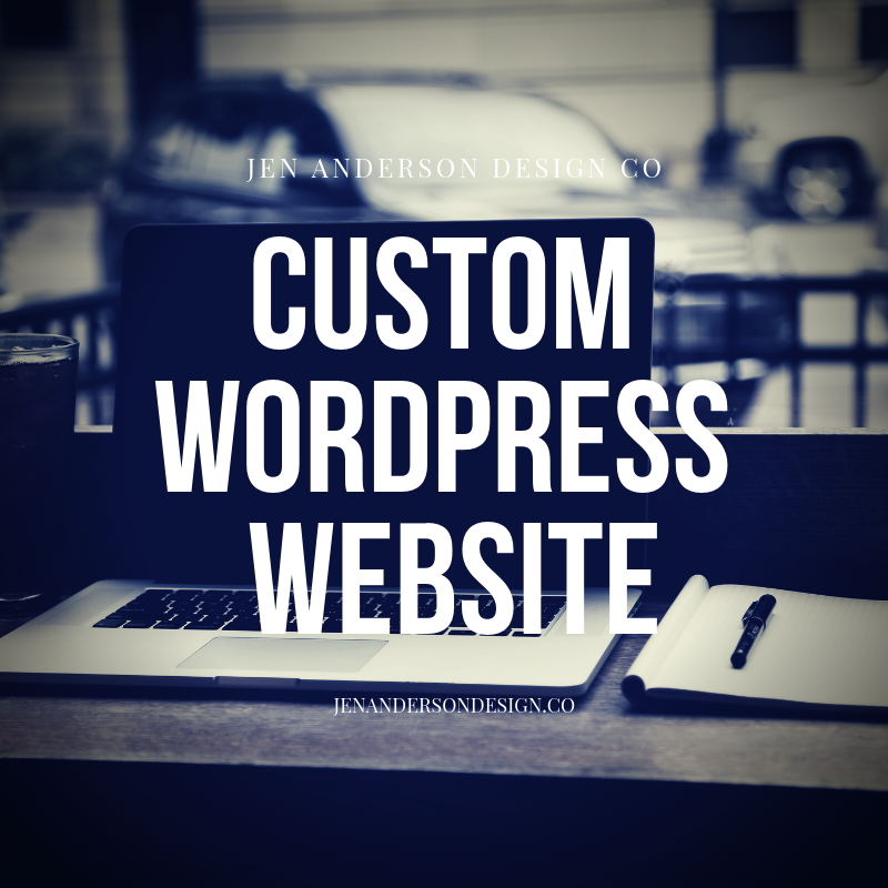 Basic Website Package 2 custom wordpress website